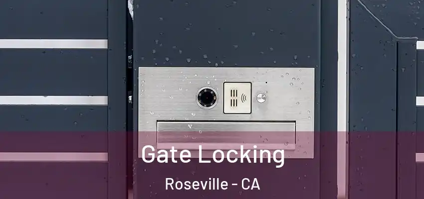 Gate Locking Roseville - CA